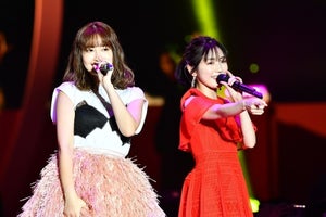 渡辺麻友＆小嶋陽菜、卒業後初の歌唱共演! サプライズに会場沸く