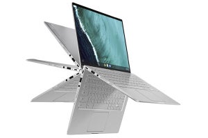 ASUS、タブレットにもなる画面回転式の文教向け14型Chromebook