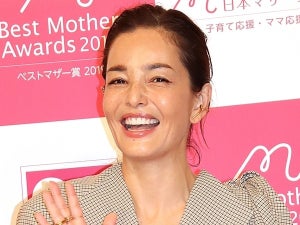 梨花、ベストマザー賞で明かした息子の言葉「僕たち1つだったんだね」