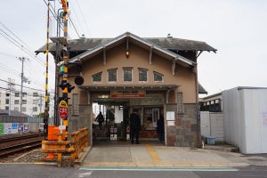 南海電鉄、諏訪ノ森駅西駅舎を閉鎖 - 1919年建築の登録有形文化財