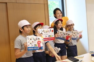 バレーボールで算数を学ぼう! 「東京2020算数ドリル」実践学習会開催