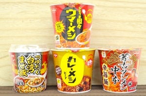 スパイシー系カップ飯食べ比べ - 辛い食べ物で憂鬱な暑さを吹き飛ばせ!!