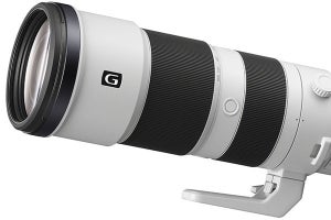 α用の超望遠ズーム「FE 200-600mm F5.6-6.3 G」　ソニー