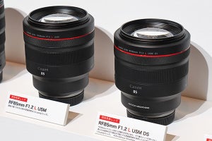 RFマウント5本目の「RF85mm F1.2 L USM」発売日決定、35万円前後