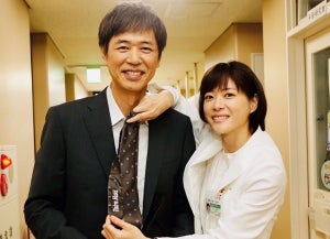 上野樹里、時任三郎に“父の日”ネクタイプレゼント　月9で親子役