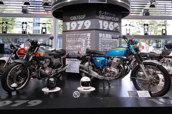 元SKE梅本まどかがバイク愛を語る! ホンダ「CB」60周年の特別展