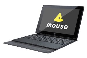 マウス、キーボードカバー装着時も1kgを切る10.1型2in1タブレットPC