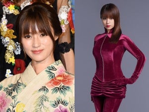 深田恭子、体ピッタリ泥棒スーツの第一印象は「どうしよう恥ずかしい…」