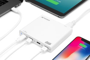 アーキサイト、合計最大90W出力できるUSB-IF認証済みUSB-ACアダプタ