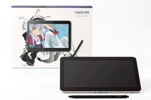 サードウェーブ、お絵かきタブレット「raytrektab」の10型モデルを量販店で