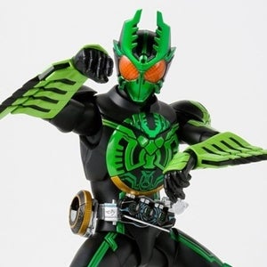 『仮面ライダーオーズ』ガタキリバコンボが真骨彫製法に登場