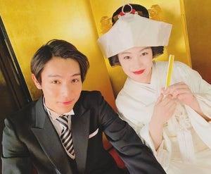 中川大志＆広瀬すず、『なつぞら』結婚式オフショットに称賛＆祝福の声