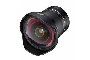 サムヤン、“世界最広角”の単焦点レンズ「XP 10mm F3.5」