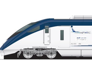 京成電鉄「スカイライナー」ANA成田=パース線就航記念でラッピング