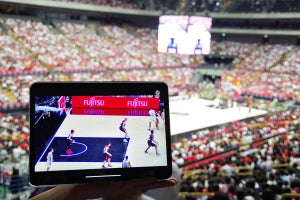 八村塁のダンクを目の前で！ 5Gで変わるスポーツの楽しみかた