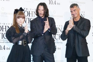 キアヌ･リーブス、きゃりーぱみゅぱみゅの忍者ドレス絶賛「ファンタスティック!」