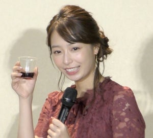 宇垣美里、女子会はお酒必須 別所哲也の誘いに「大人の一歩を」