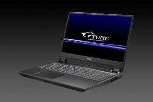 G-Tune、144Hz駆動の液晶や第9世代Intel Core搭載の15.6型ノートPC