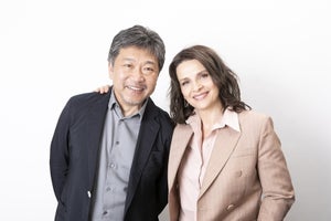 是枝監督、日仏の壁を越え「ほぼ思い通り」の海外初演出! J･ビノシュと秘話語る