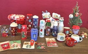 スタバのクリマスがスタート! 限定グッズやデザートから目が離せない