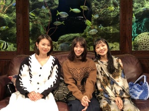 西野七瀬×金澤美穂×奈緒、『あなたの番です』打ち上げ以来の再会