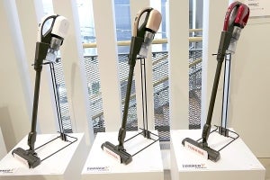 軽い使い心地が快適、東芝のコードレススティック掃除機