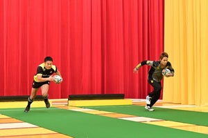 KAT-TUN上田竜也VSラグビー福岡堅樹! 本気走り対決にスタジオ大興奮