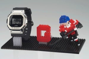 G-SHOCKとnanoblockのエクストリームスポーツがコラボ