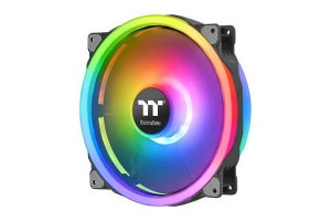 アスク、リング状にアドレサブルRGB LEDを並べたThermaltake製PCケースファン