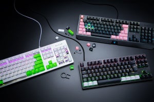 Razer、2層素材構造のPBT製キーキャップ