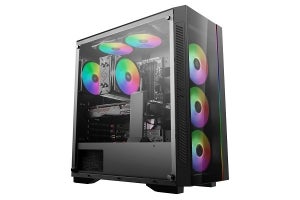 DEEPCOOL、光りものPCが映えるミドルタワーケース