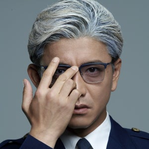 木村拓哉の目に“義眼”がはっきりと…『教場』新ビジュアル公開