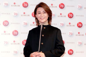 氷川きよし、迫力のヘドバンで紅白リハ歓声! 櫻井翔も「すごい」