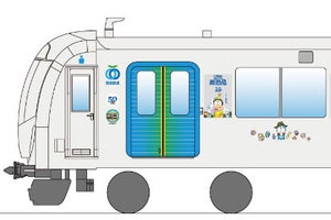 西武鉄道『映画ドラえもん のび太の新恐竜』ラッピング電車を運行