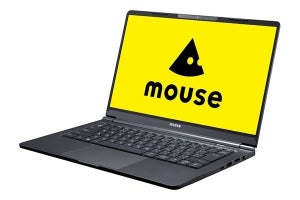 マウス、スリムベゼル仕様の14型モバイルノートPC - 税別87,800円から