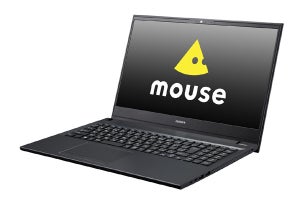 マウス、新筐体15.6型ノートPCにCore iモデル - Wi-Fi 6やLTE搭載可