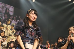 AKB48山内瑞葵、新曲センター抜てきに涙「震えが止まらない」