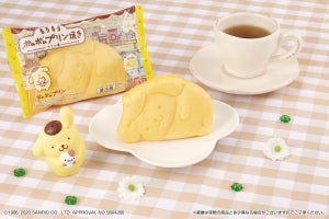 ポムポムプリンの寝姿を再現したスイーツがローソンで発売 