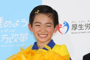 きらりちゃん9歳、改革目標は「時間を無駄にしない」松木安太郎を圧倒