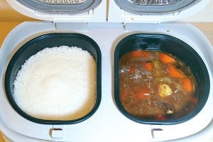 あの「ツインシェフ」を使った　カレーとごはんは満足できる!?