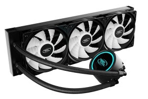 DEEPCOOL、3連ファンの簡易水冷CPUクーラー