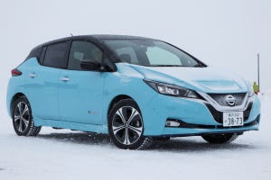 電気自動車は雪上で走り、曲がり、止まるのか? 日産で実験