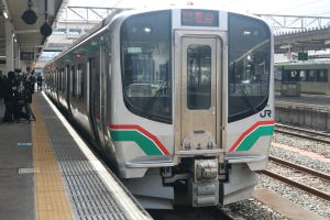 JR東日本E721系、快速「あいづ」指定席車両に試乗 - 3/14デビュー