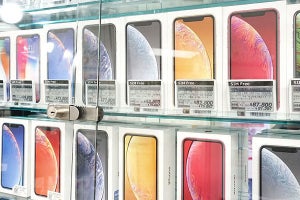 中古スマホはiPhoneが断トツの人気、SIMフリー版に値ごろ感