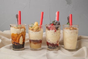 チーズ料理専門店の「飲めるチーズケーキ」に春の新フレーバーが登場