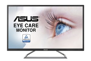 ASUS、アイケア技術で目に優しい31.5型4K/HDRディスプレイ