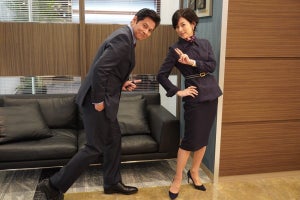 織田裕二＆鈴木保奈美、『SUITS2』貴重なオフショット披露