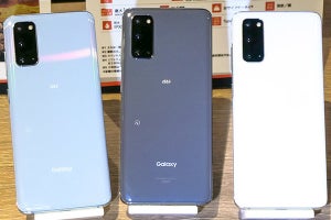 【実機で見る5Gスマホ】auの主力モデル「Xperia」「AQUOS」「Galaxy」