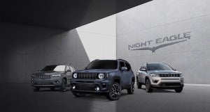 Jeep「Cherokee」「Compass」「Renegade」に、限定車「Night Eagle」を設定