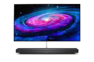 LG、“壁に貼る”4Kテレビ「OLED WX」など、有機ELモデル4シリーズ